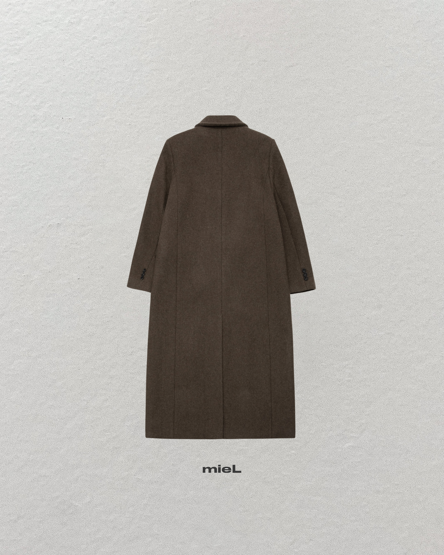 miel 미엘 울70 싱글 롱 코트 3color 상세 이미지 44