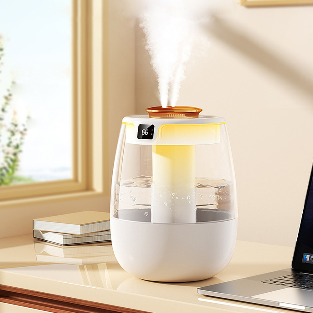 헤몬 에그포그 미니가습기 사무실 초음파 저소음 무드등 탁상용 책상용 가습기