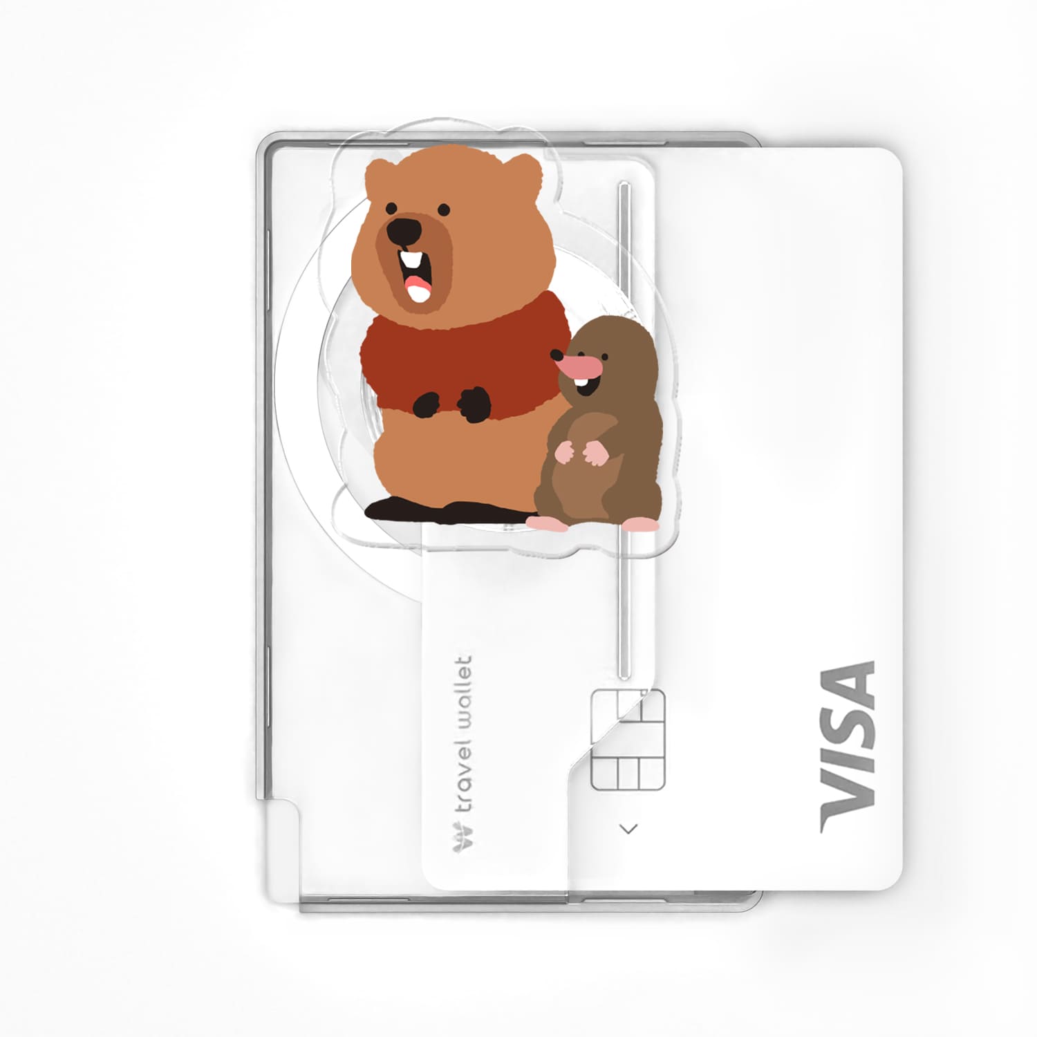 168cm 맥세이프 카드지갑 그립톡 올인포켓 절규 마동이