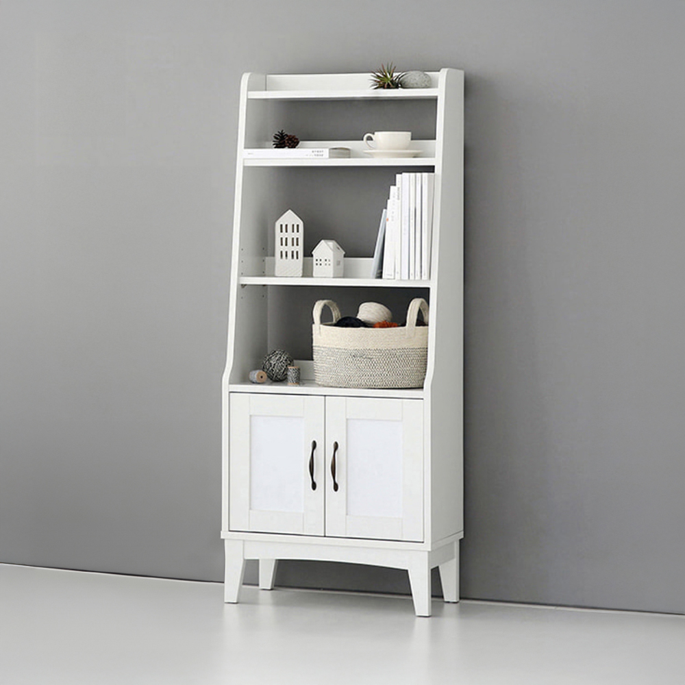 펨바 책장 선반 6048H 565x295x1390mm, 5단, 화이트 5897.1409 - 상세 이미지 2