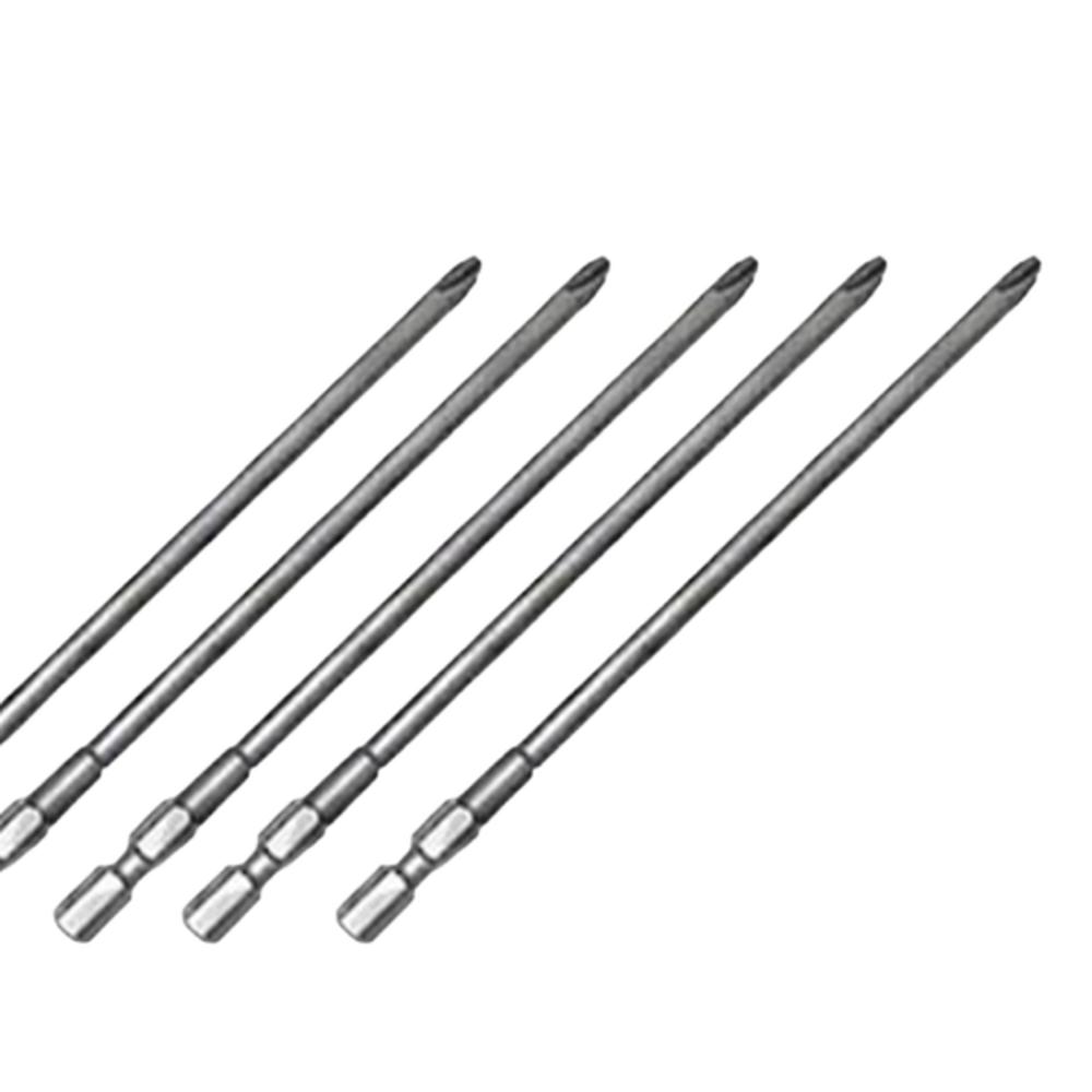전동드라이버용 매거진비트 십자팁 132mm 5개입