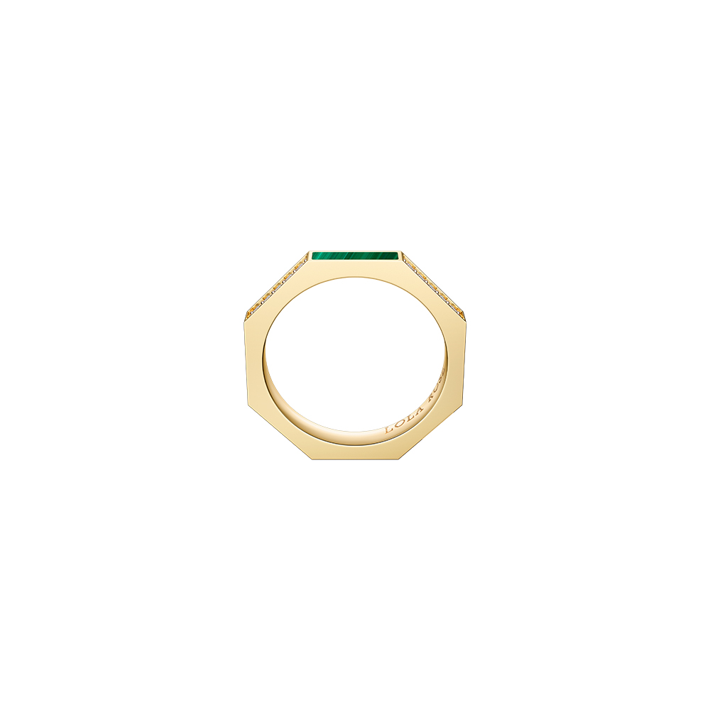 롤라로즈 Octagon Ring 팔각형 원석 레이어드반지 이미지 7