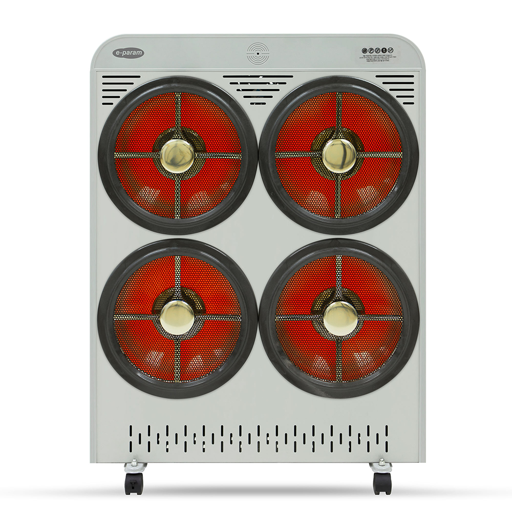 이파람 하이라이트 전기히터 4구 업소용 대형 전기난로 산업용 사무실 공장 난방기