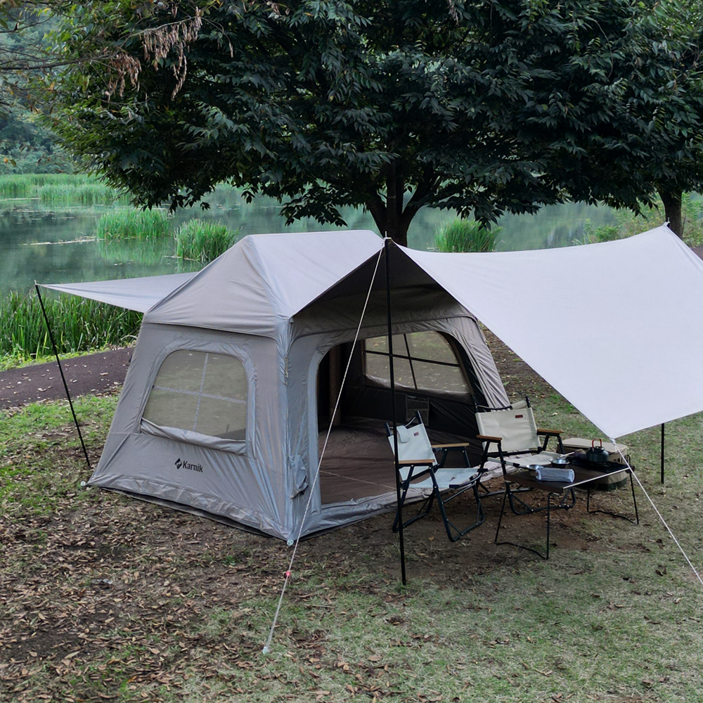 스위트홈 에어텐트 원터치텐트 티타늄블랙코팅 그늘막 타프 경량 사각 나들이 피크닉