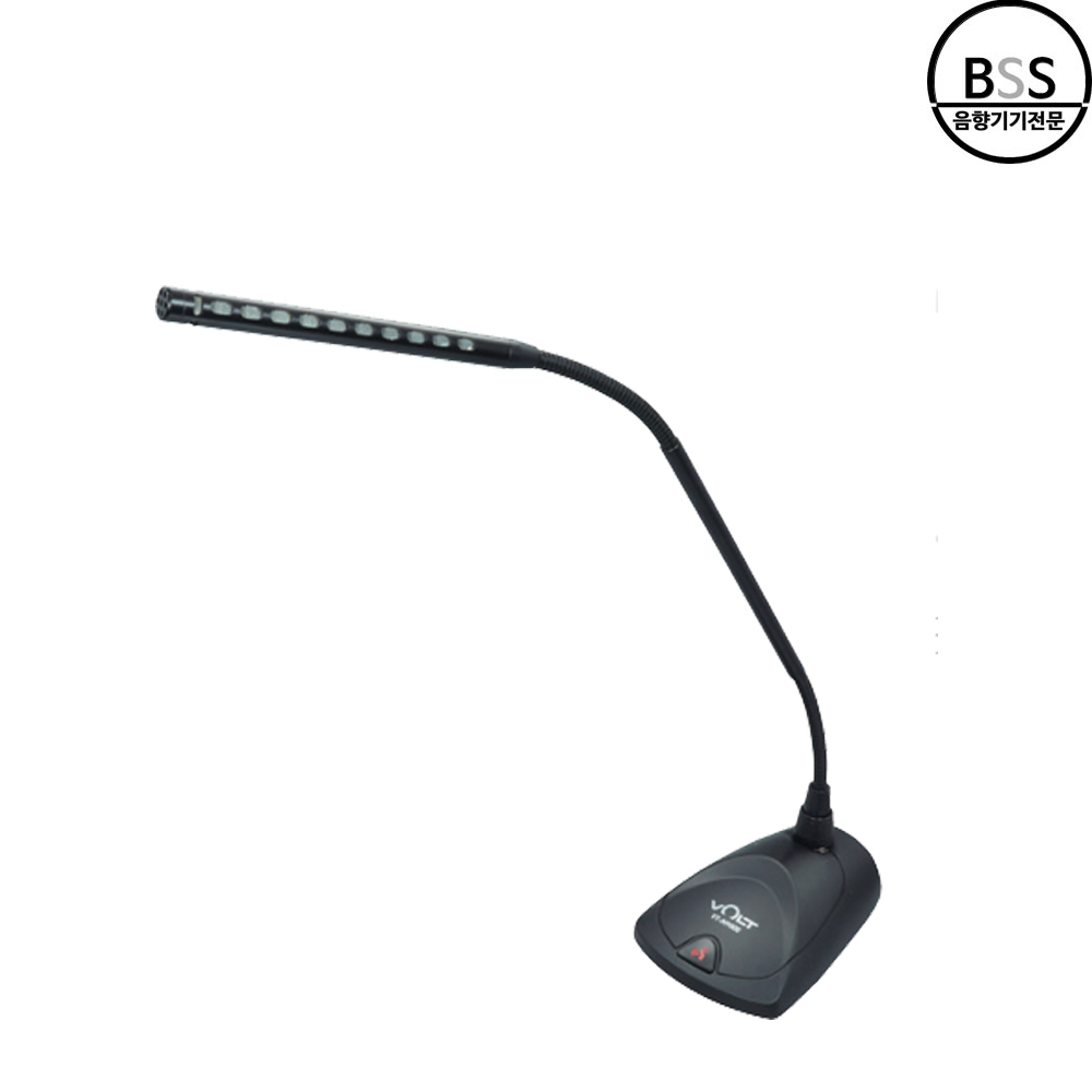 VOLT 볼트 VT-M9000LED 구즈넥마이크 초지향성 탁상용 강대상 구즈넥 콘덴서 - 상세 이미지 2