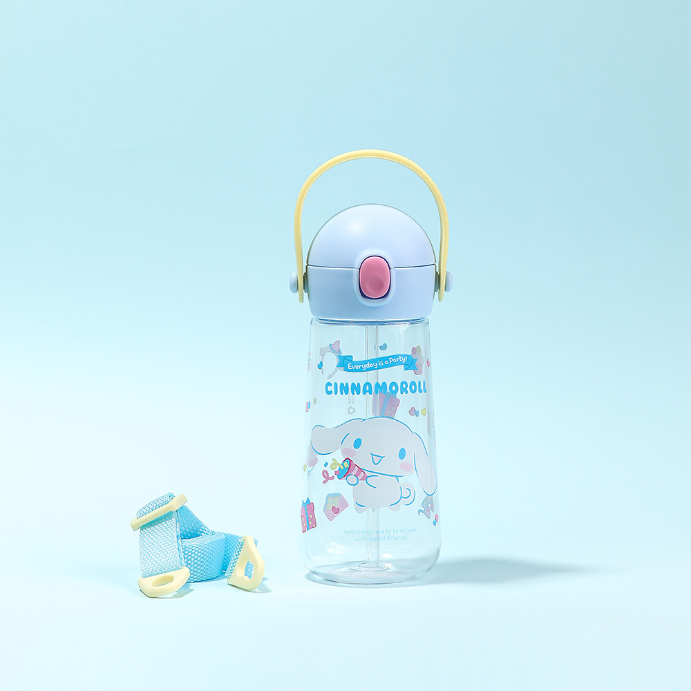 릴팡더보틀 몰리 실리콘핸들 트라이탄 아기 빨대물병 시나모롤