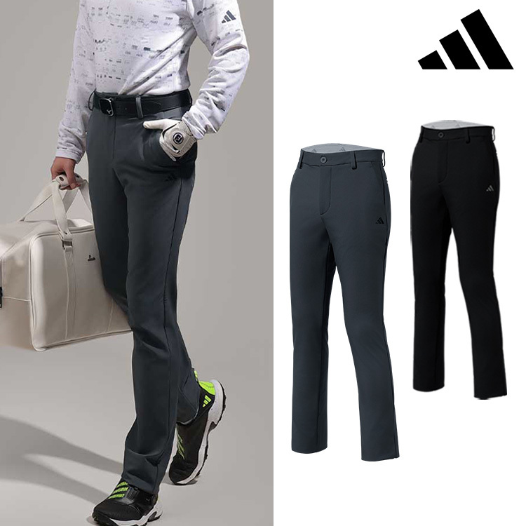 [2장 1세트] 아디다스 FW 남성 밴딩 골프바지 간절기 스판 팬츠 남자 골프웨어 - 상품 이미지