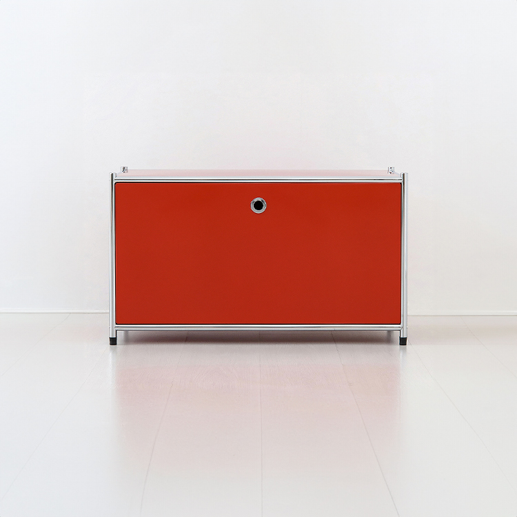 심플리 수납장 BC012 770x400x445mm, 1단, 레드 4009.6542 - 상품 이미지