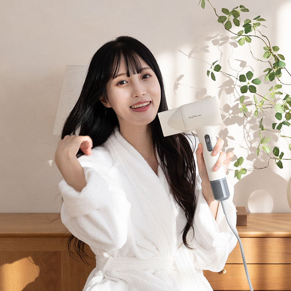 플러스에어 초경량 BLDC 강풍 저소음 헤어드라이어 드라이기 HM-3 에어컬 이미지 7