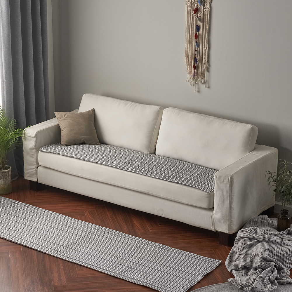 체크 마이크로 소파패드 3인/4인 3color