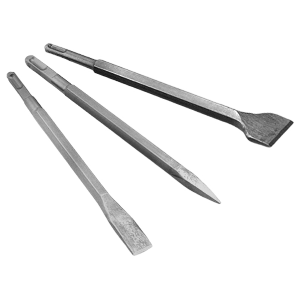 솔리드 SDS PLUS 육각노미 3종 250mm 함마드릴 다가네 포인트치즐 플랫 콘크리트 제품 이미지