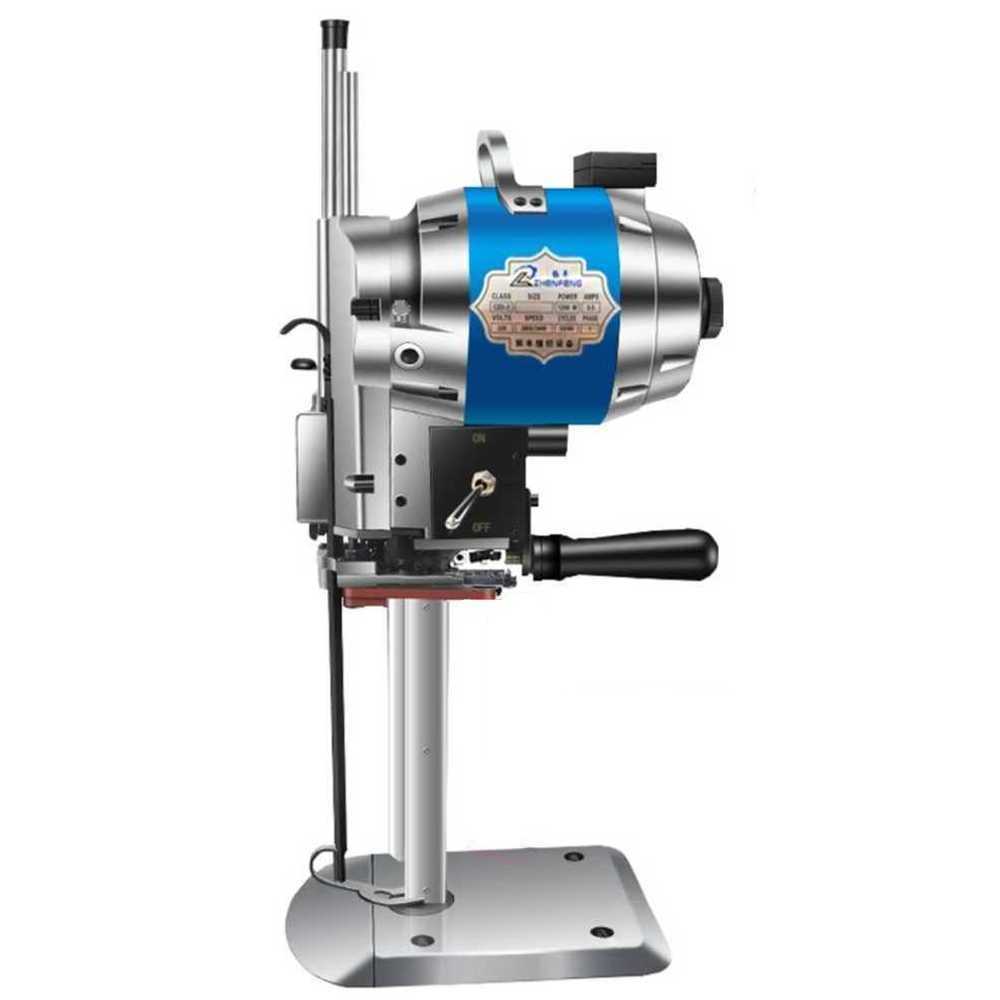 원단 재단기 천 커팅기 절단기 미싱 패브릭 공업용 550W 6인치 1-11cm - 상품 이미지