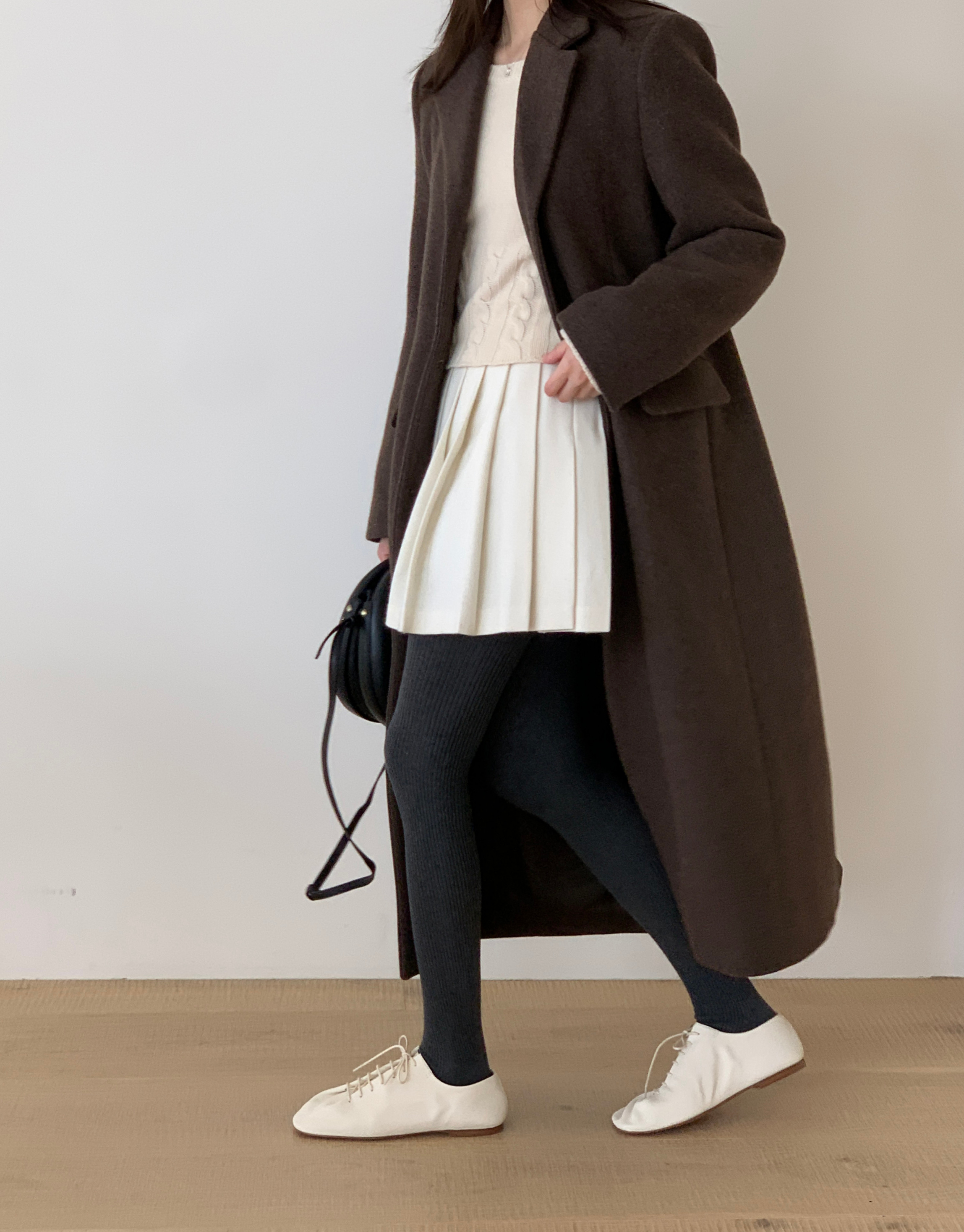 miel 미엘 울70 싱글 롱 코트 3color 상세 이미지 27