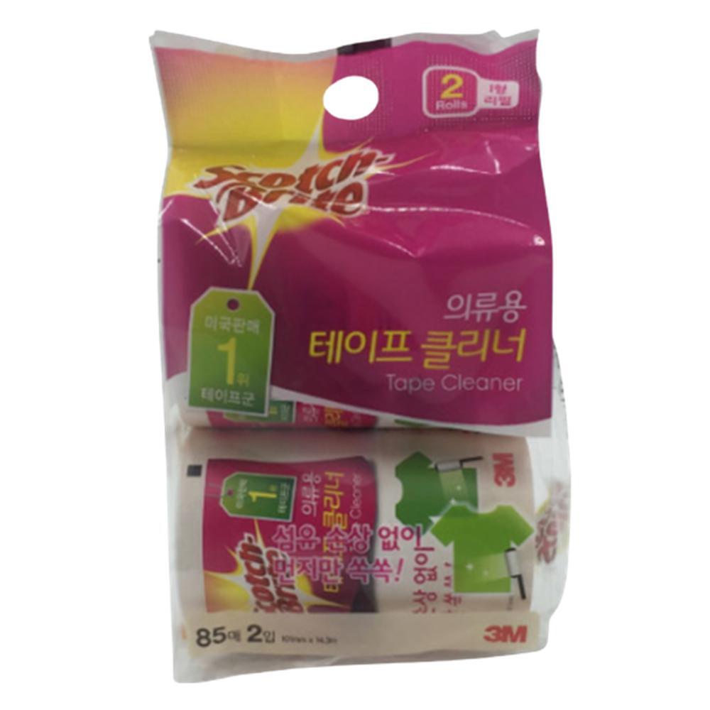 두루마리형 먼지제거기 점착필름 섬유손상적은 보풀제거 일자형 리필