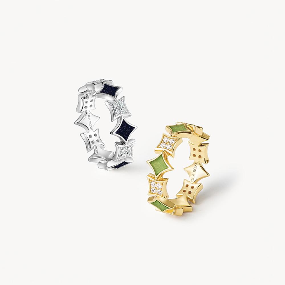 롤라로즈 Starry Ring 여성용 실버반지 - 상품 이미지