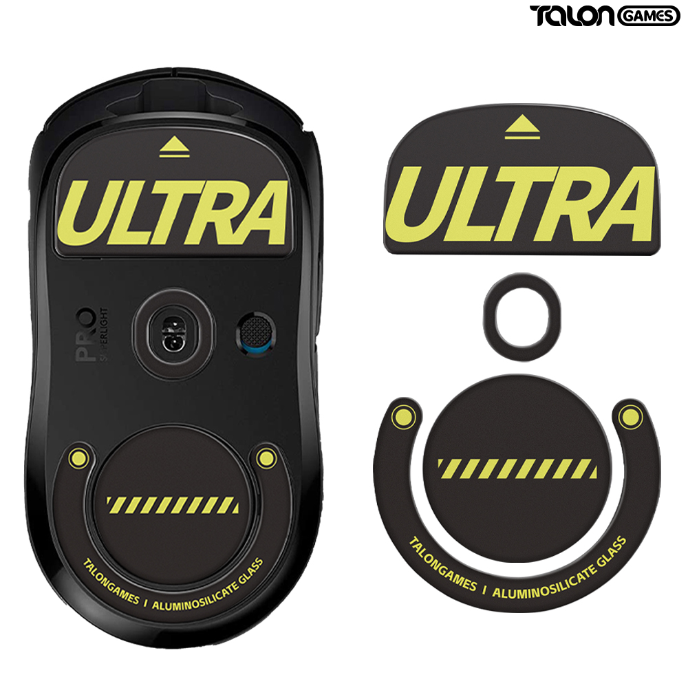 지슈라 피트 유리 울트라 GPRO 슈퍼라이트1 마우스피트 탈론게임즈