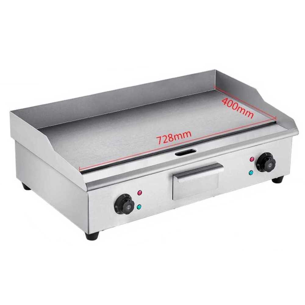 전기 철판 불판 상업용 부침기 햄버거 팬 푸드트럭 2500W - 상세 이미지 2