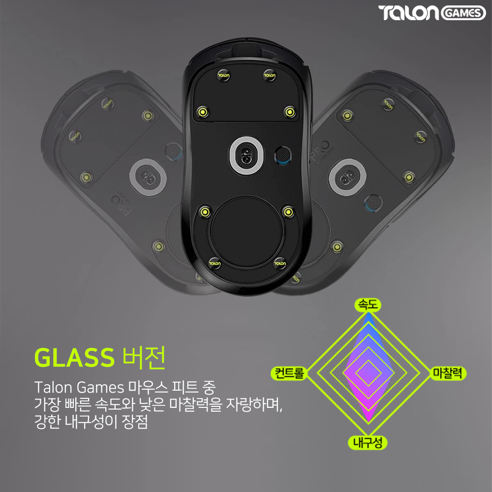 마우스 도트 피트 유리 8개입 지슈라 바브삼 데브삼 탈론게임즈 - 상세 이미지 3