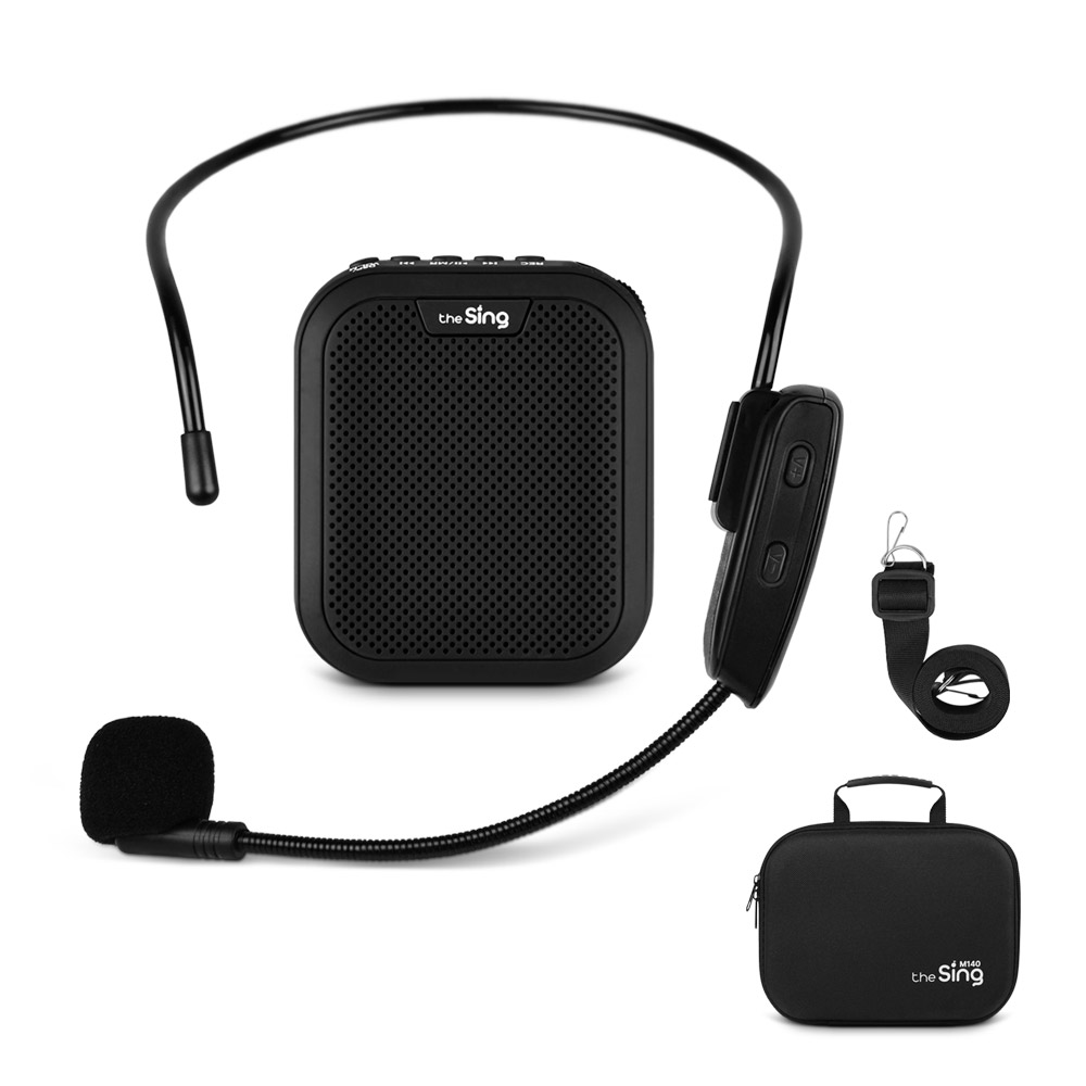 더씽 기가폰 마이크 강사용 강사 교사용 선생님 가이드 마이크 M140