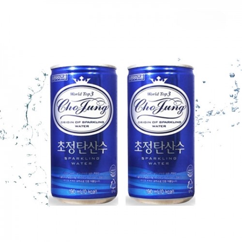 일화 초정탄산수 플레인 캔 190ml 30개 에이드