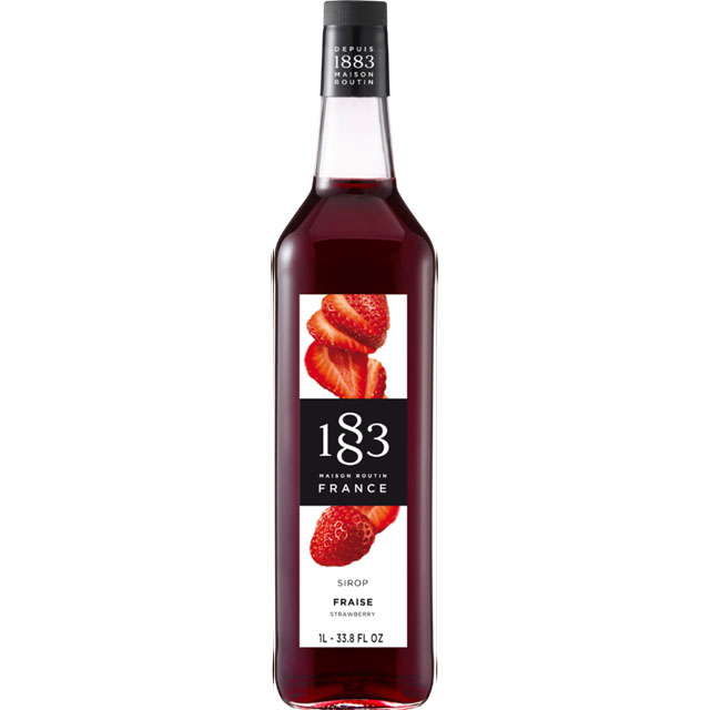 1883시럽 스트로베리 1000ml 딸기에이드시럽 - 상품 이미지