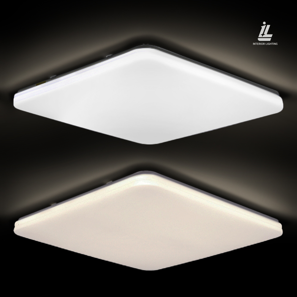 LED 방등 50W KS 조명 안방 거실 G LED 등 전등 교체 사각 원형 천장등 천정등 이미지 1