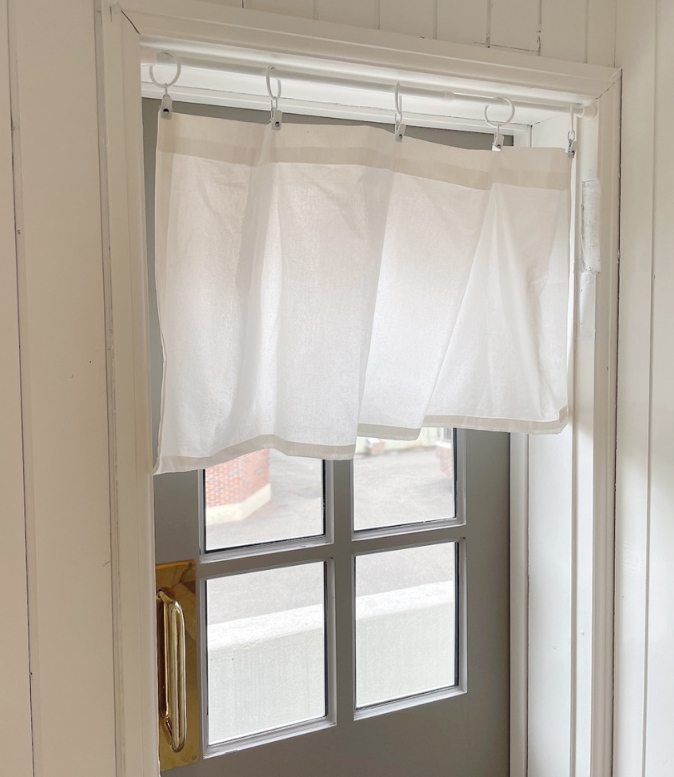 바이아미 순면 바란스 가리개 맞춤 커튼