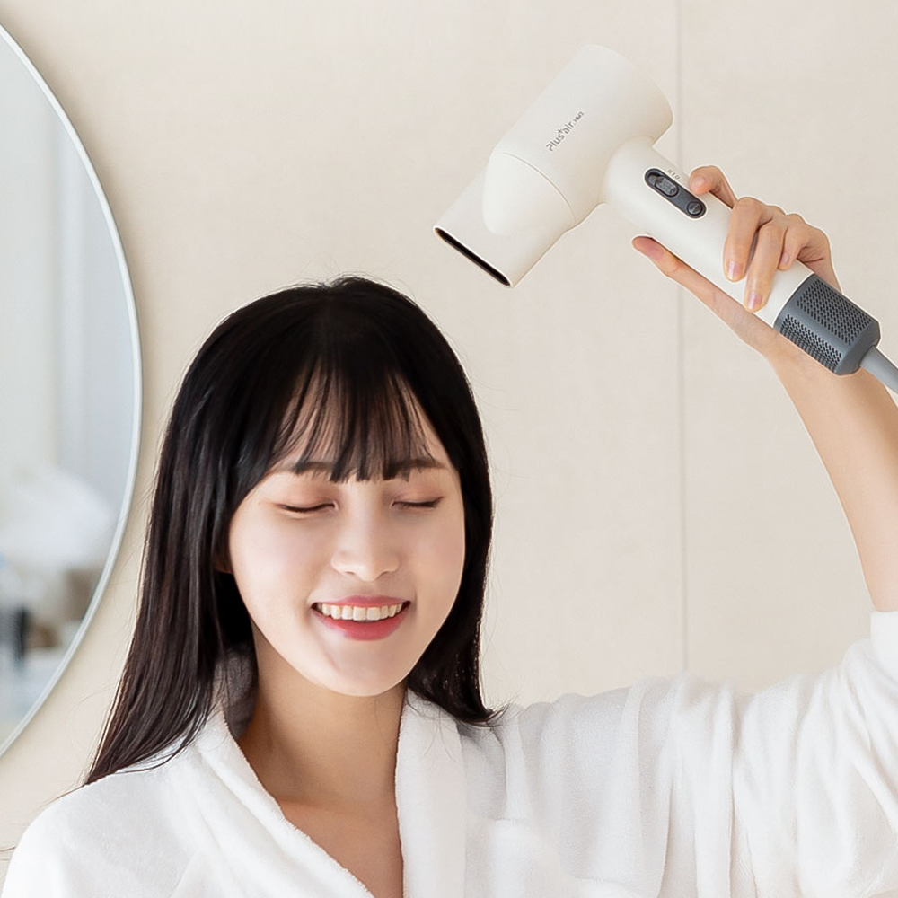 플러스에어 초경량 BLDC 강풍 저소음 헤어드라이어 드라이기 HM-3 에어컬 이미지 8