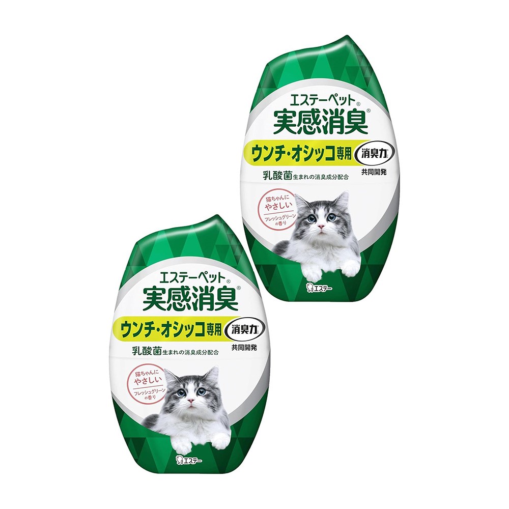 에스테 소슈겐 고양이용 배변탈취 방향제 400ml 2개세트
