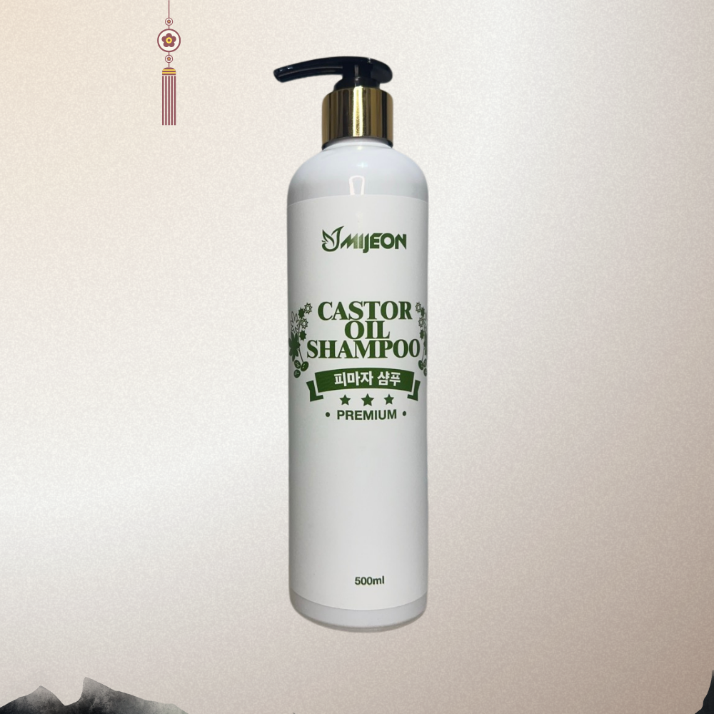 미전 코스메틱 피마자 두피샴푸 탈모 비듬 민감성 지루성 500ml - 상세 이미지 2