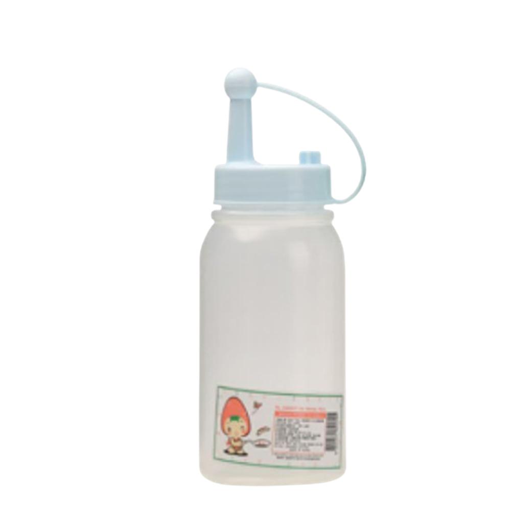 소스뿌리기 슈거병 투명 업소용 소스통 뾰족 330ml 케찹 초장 식초 간장 튜브 용기