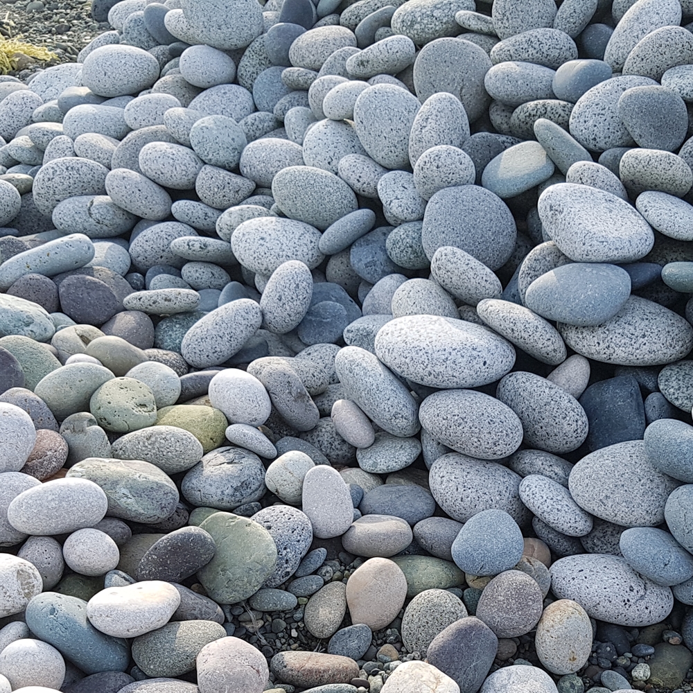 납작돌(넙적돌,flat pebble) 1포대(15kg) 조경정원 페인팅 자갈아트 꾸미기용 이미지 4