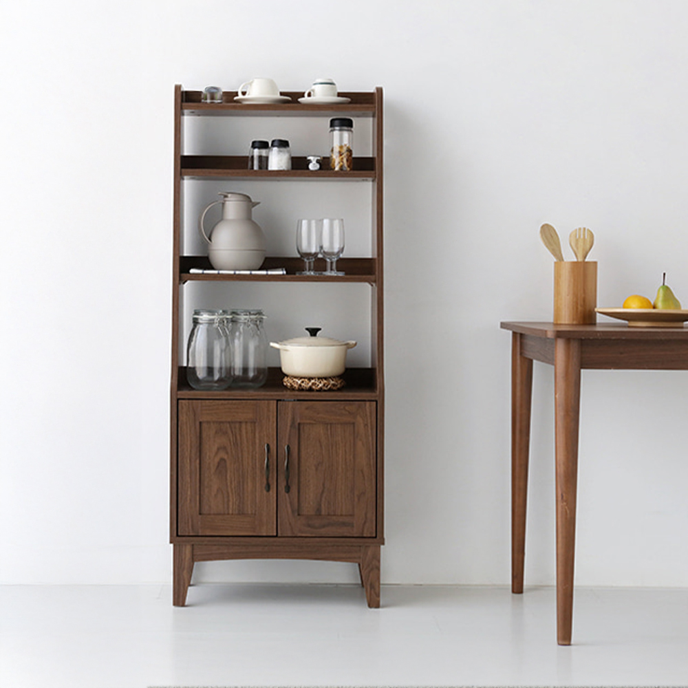 펨바 책장 선반 6048H 565x295x1390mm, 5단, 브라운 7000.9276 - 상세 이미지 3