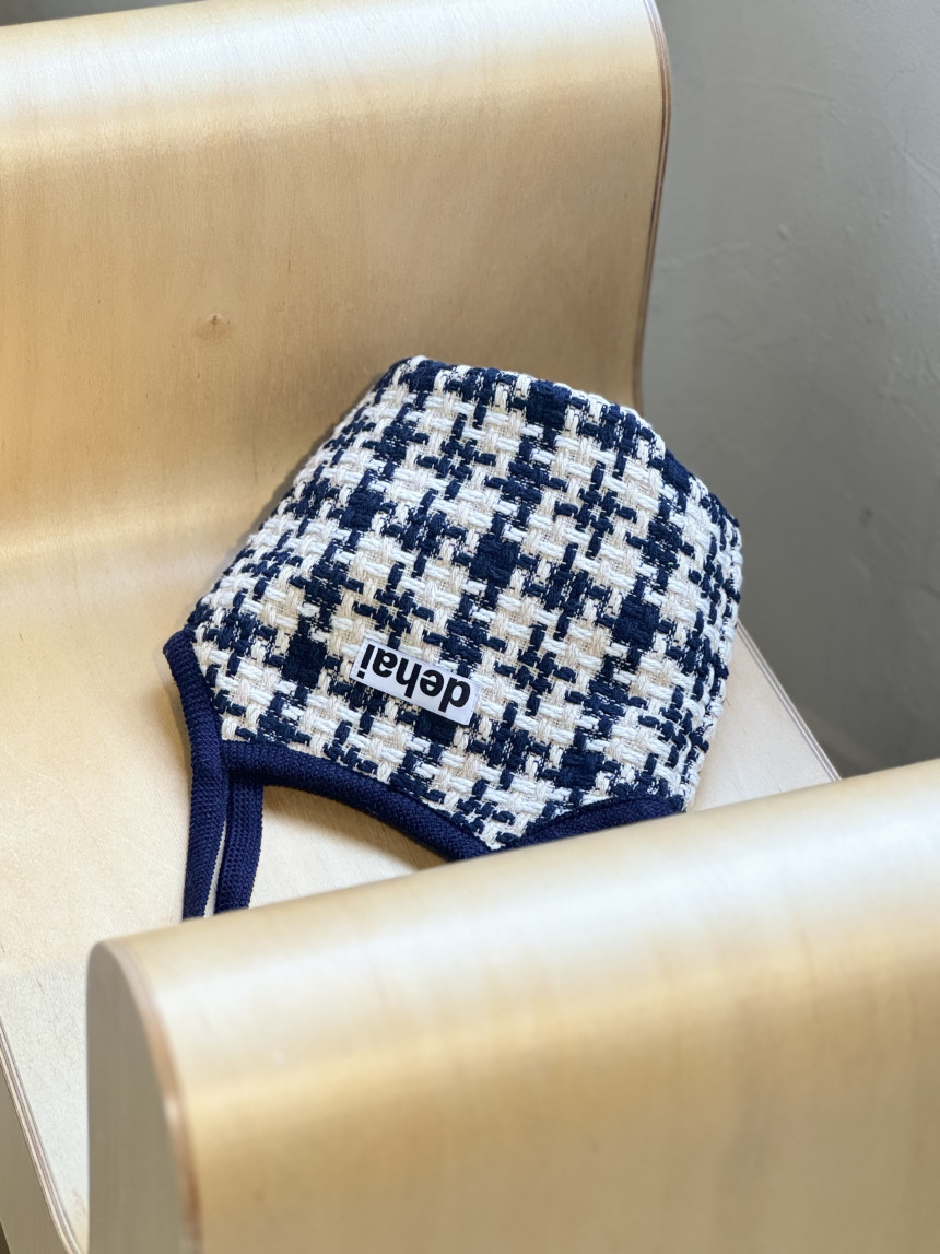 트위드 미니 손가방 버킷 토트 손목가방 복조리백