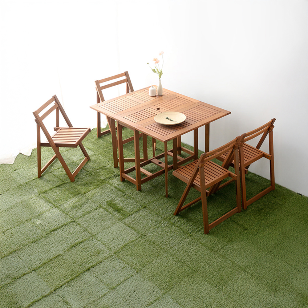 KEMIE 4인 원목접이식테이블세트 XL4110ST 2288.7934