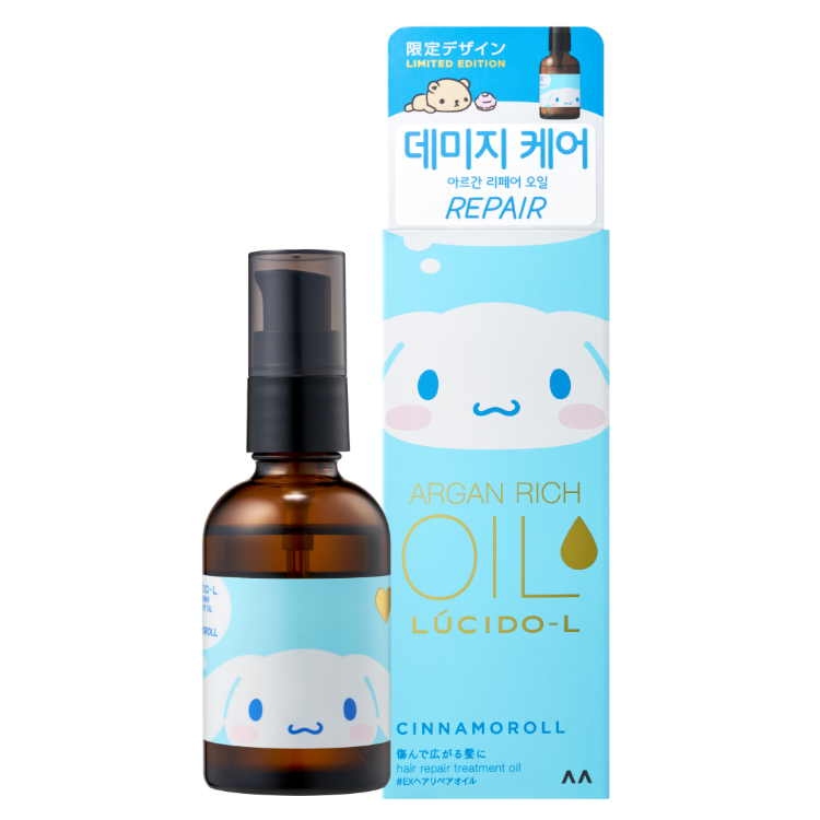 [캐릭터한정판] 루시도엘 아르간 트리트먼트 손상모케어 리페어오일 60ml 머릿결복구 - 상세 이미지 2