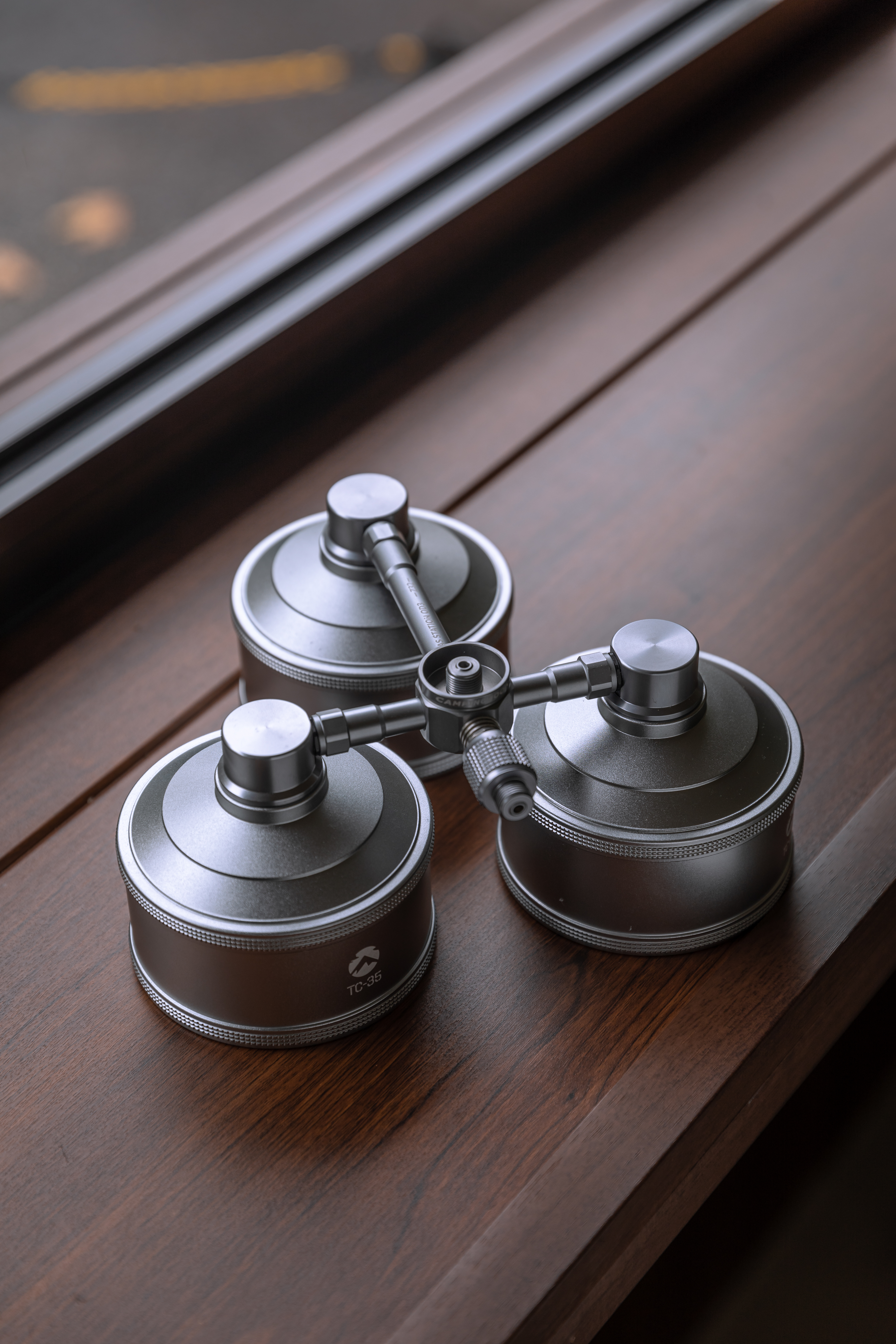 캠핑문 이소가스 3개 연결 가스스테이션 Z-32