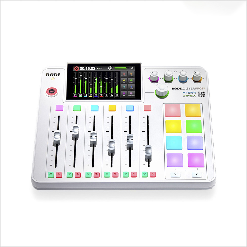 RODE Caster Pro 2 로데 캐스터프로 화이트 믹서 인터넷방송 팟캐스트 오디오인터페이스 - 상세 이미지 2