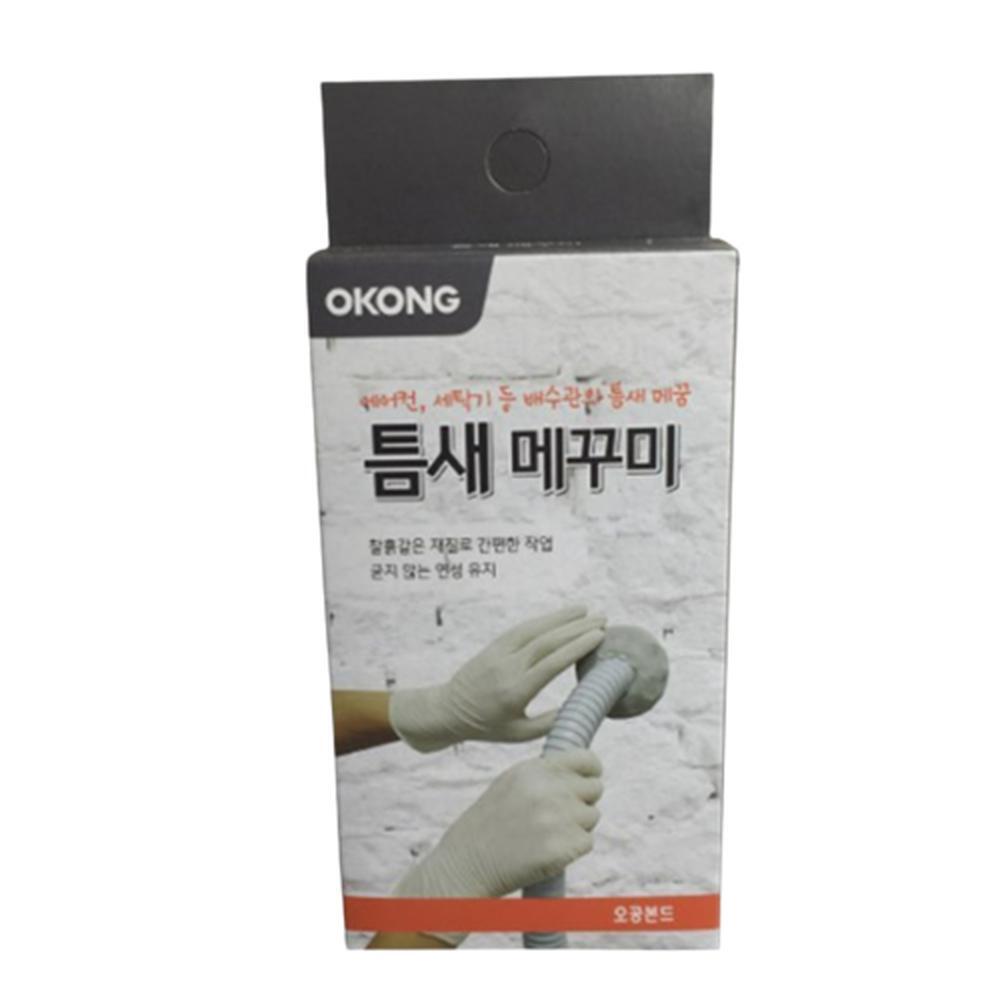 굳지않는 연성 틈새충진 보수제 배관주변 190g 백색