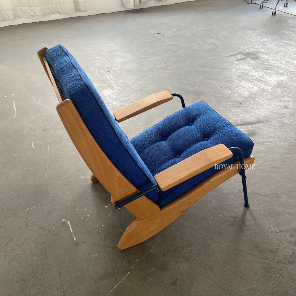 장푸르베 디자인 캥거루 라운지 체어 원목 팔걸이 의자 Fauteuil Kangourou - 상세 이미지 5
