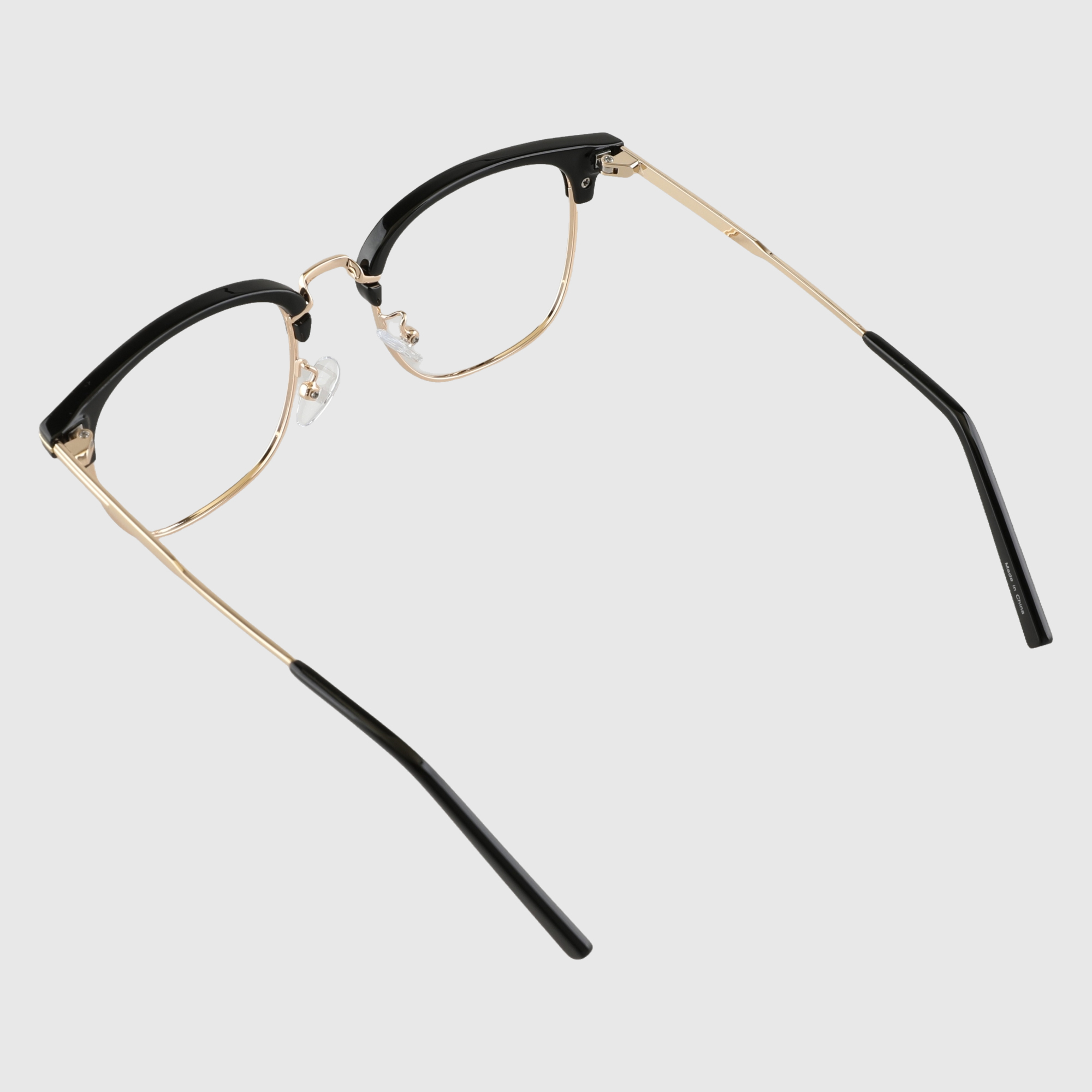 블루라이트차단 사각 하금테안경 반뿔테 반테 가벼운