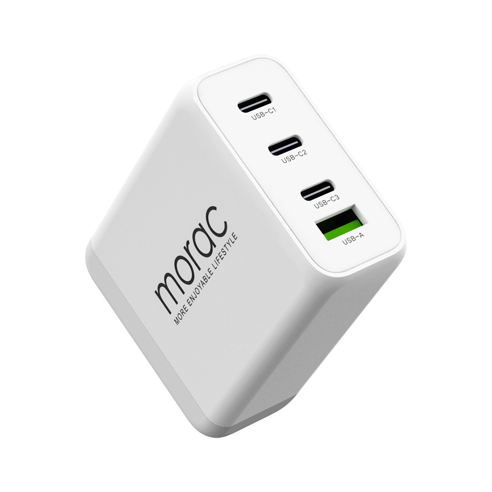 모락 하이퍼에디션 120W GaN 4포트 초고속 PD PPS 충전기 MR-HE-PD120 - 상세 이미지 2