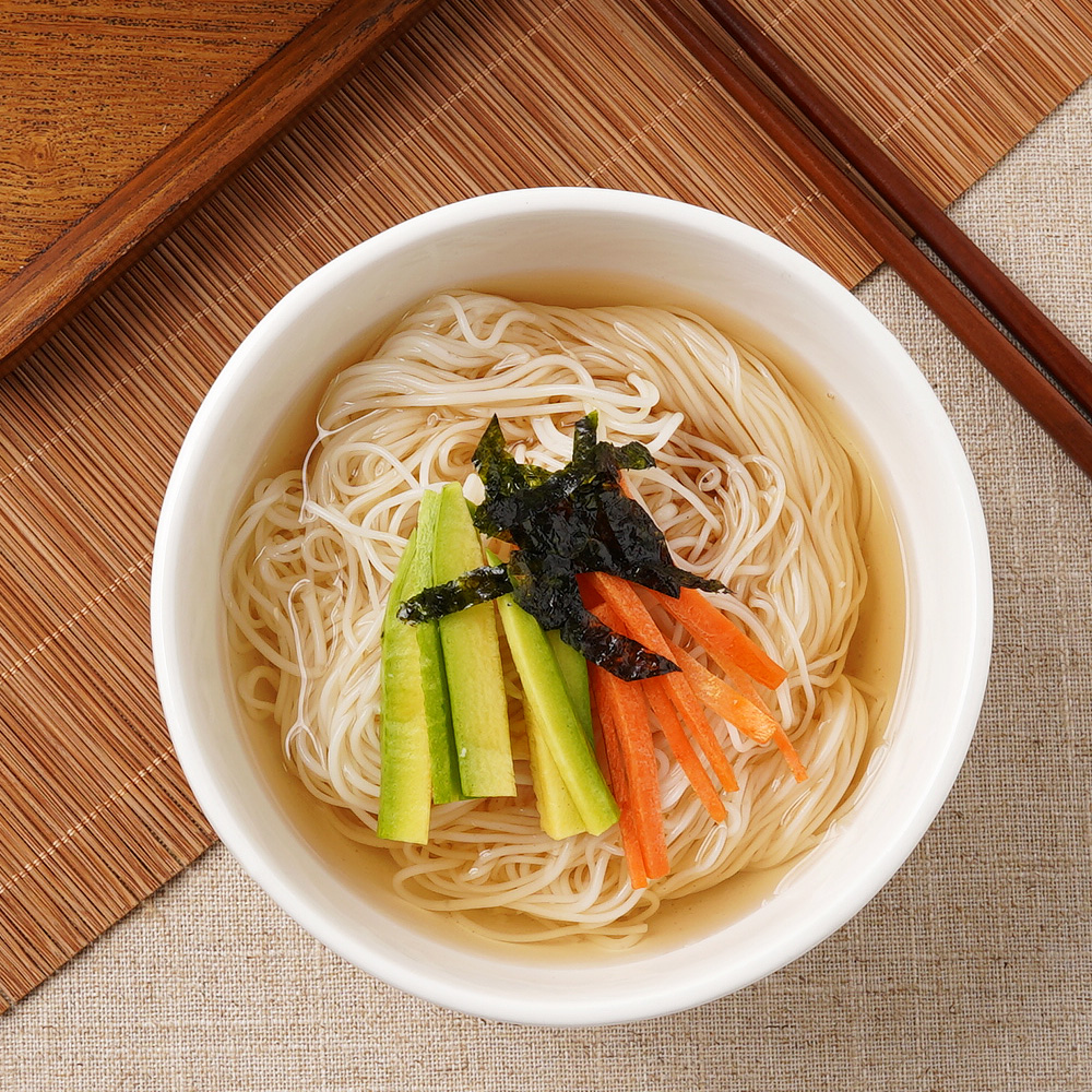 삼지연 굽 면기 도자기 냉면 국수 라면 냉면기 짜장면 그릇 1호, 화이트 - 상세 이미지 3