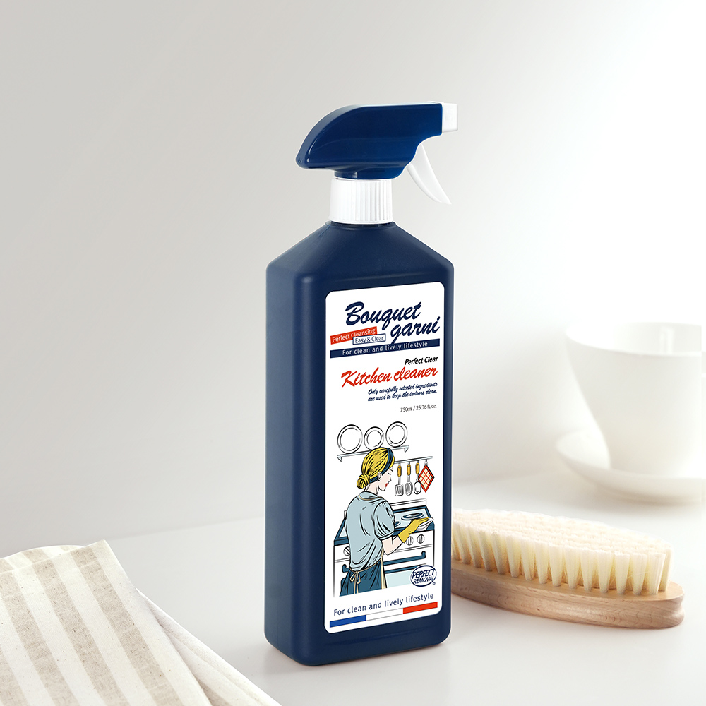[2개] 부케가르니 퍼펙트 클리어 주방 세정제 750ml 기름때 제거 클리너 - 상세 이미지 3