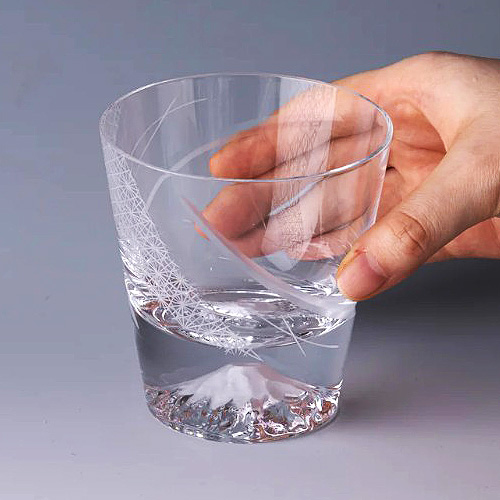 [타지마글라스 코리아] 일본 명품 후지산 글래스 위스키 언더락 사케잔 바카라 리델