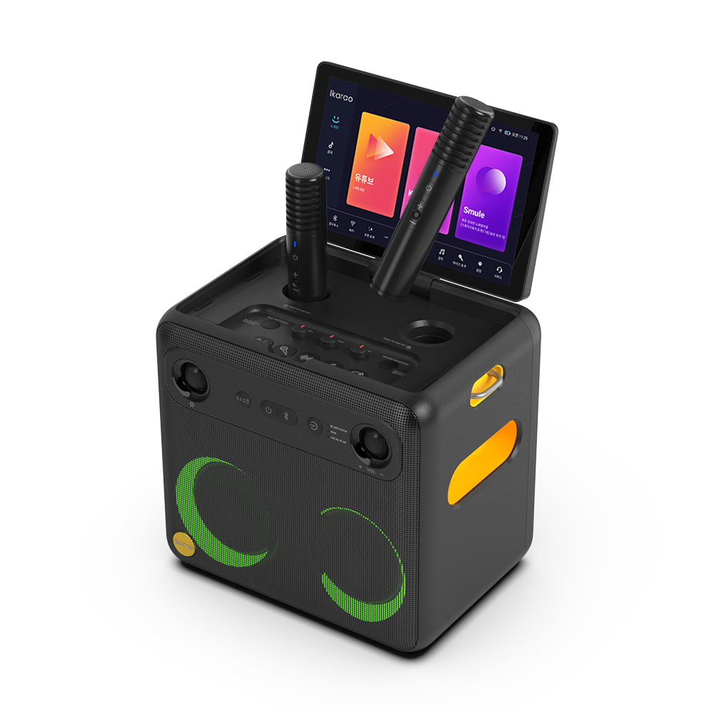 넥스트유 가정용 마이크 내장형 노래방 기계 70W 블루투스 스피커 강의 행사 버스킹 공연 Break X2 - 상세 이미지 3