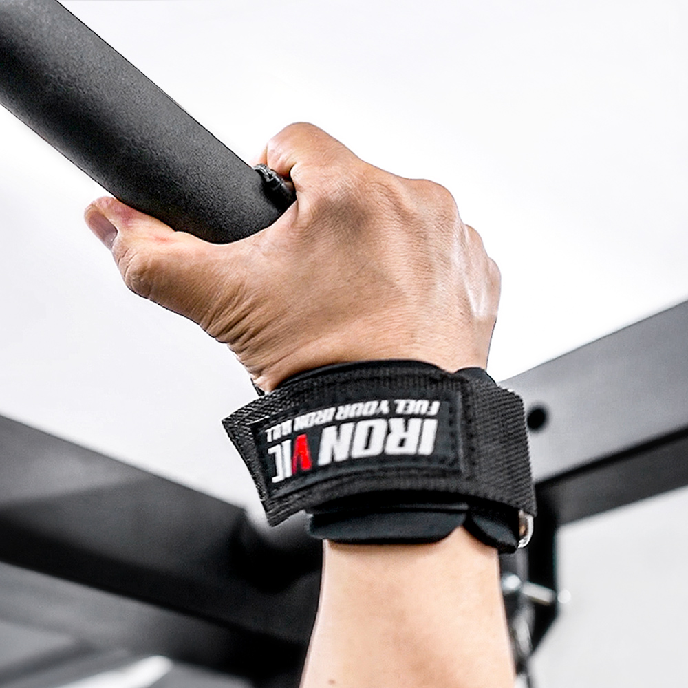 헬스 스트랩 아이언빅 퀵그립 데드리프트 리프팅 랫풀다운 덤벨 원암 턱걸이 풀업 PU일반형