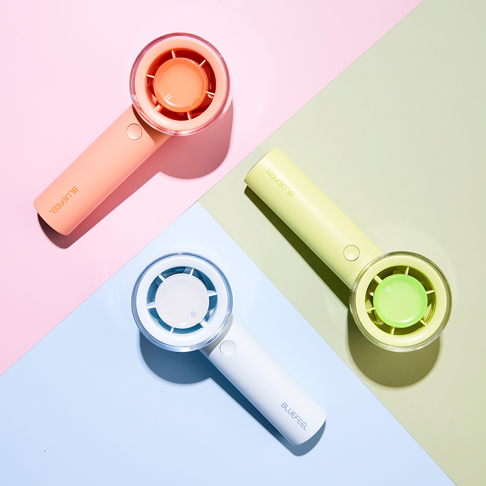 블루필 미니헤드 제트팬 휴대용 손 선풍기 미니 손풍기 냉각 에어컨 터보