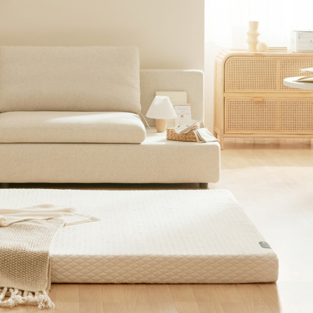 삼분의일 바닥 메모리폼 토퍼 매트리스 단단한 허리에 좋은 수면매트 자취 원룸