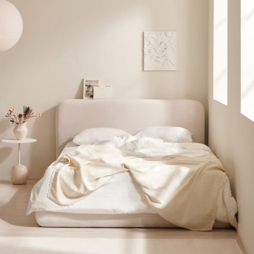 [도착보장] 삼익가구 오브슬립 호텔 아쿠아텍스 패브릭 침대프레임  SS